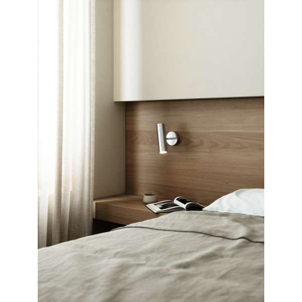 Бра, настенный светильник Nordlux 61681033 MIB GU10 1x20W IP20 хром - фото №1