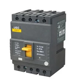 Автоматичний вимикач UEC PCB33 3Р 63А 35кА (MCCB-PCB-33-3-0063)