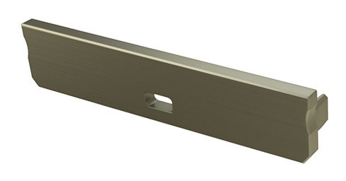 Заглушка Lumines для типа SOLIS с отверстием сталь - фото №1