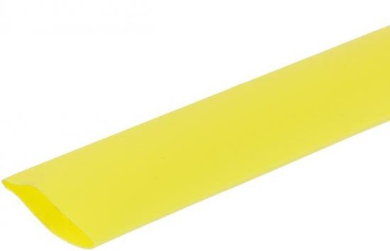 Термоусаджувальна трубка E.Next e.termo.stand.150.75.yellow 150/75 1м жовта (s024183)