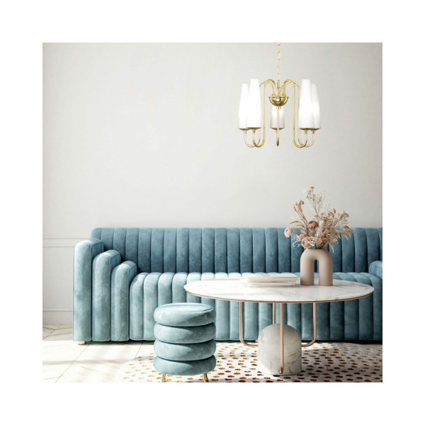 Люстра Zuma Line 1127 Magnum E14 5x40W IP20 Золота - фото №2