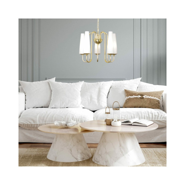 Люстра Zuma Line 1127 Magnum E14 5x40W IP20 Золота - фото №3