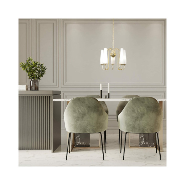 Люстра Zuma Line 1127 Magnum E14 5x40W IP20 Золота - фото №4