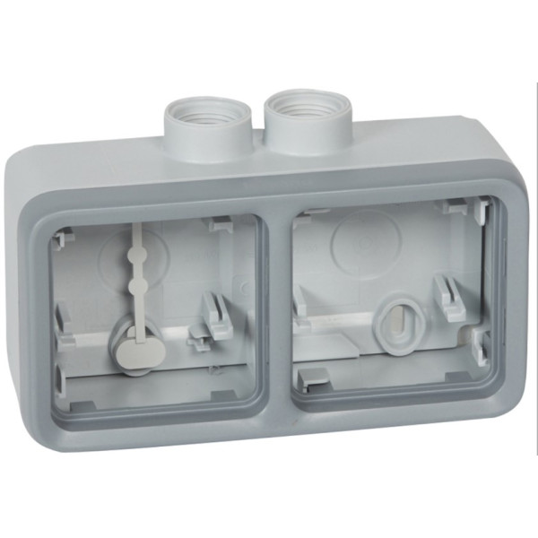 Блок підрозетників ІР55 Legrand (2 введення ISO20 9-14мм)