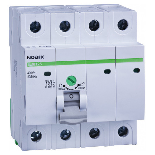 Выключатель нагрузки NOARK Ex9I125 4P 32A (100880)