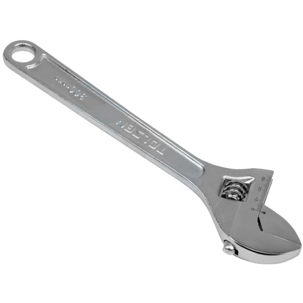 Хромований розвідний ключ Tolsen (15004) 300мм - фото №2