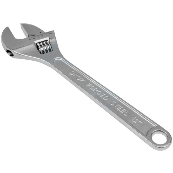 Хромований розвідний ключ Tolsen (15004) 300мм - фото №4