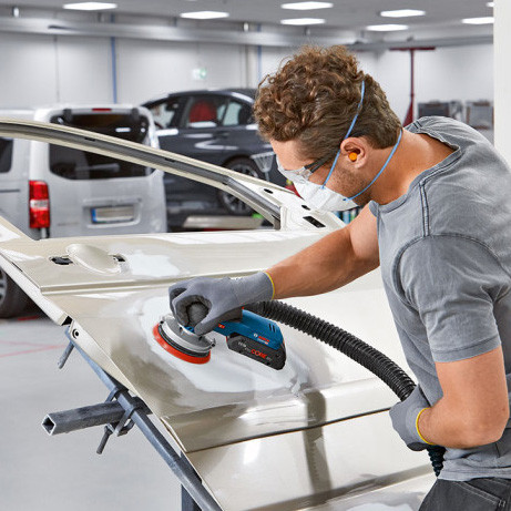 Эксцентриковые шлифмашины Bosch GEX 18V-125 (0601372201) - фото №4