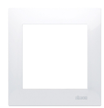 Одинарна рамка Kontakt Simon Simon 54 Premium DR1/11 (білий) - фото №1