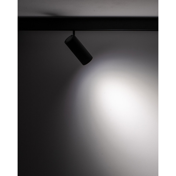 Магнітний трековий світильник Nowodvorski 10655 LVM Spot LED 1x15W 4000K 1100Lm IP20 чорний - фото №3