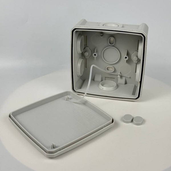 Коробка розподільча СКІМ K115 114х114х54 сіра IP65 ( B1102008 ) - фото №5