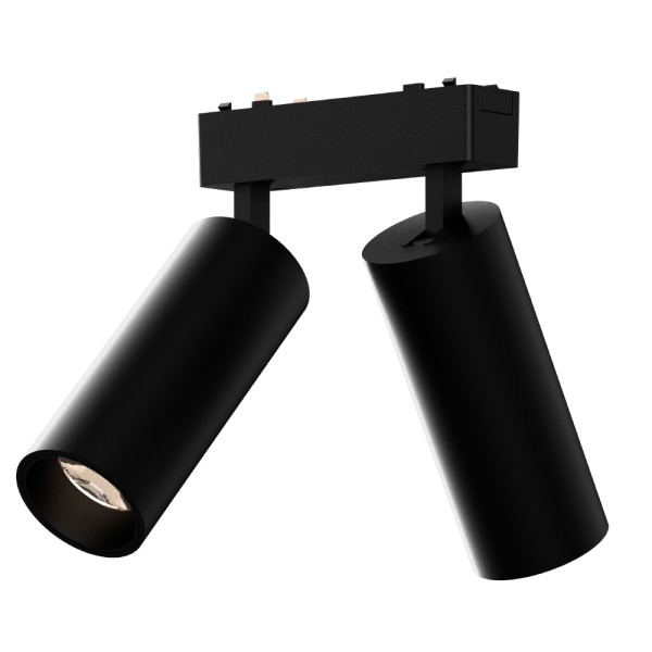 Магнитный трековый светильник UST-X 20W 4000K 48V IP20 черный Violux ( 320109 ) - фото №3
