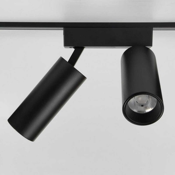 Магнитный трековый светильник UST-X 20W 4000K 48V IP20 черный Violux ( 320109 ) - фото №4