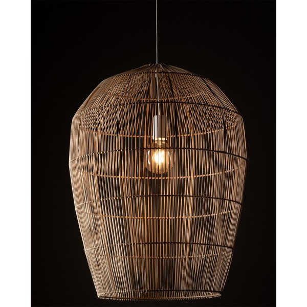 Подвесной светильник, люстра Nowodvorski 11165 Haiti L E27 1x25W IP20 бежевый - фото №1