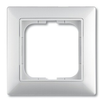 Одномісна рамка ABB Basic 55 2511-94-507 (альпійський білий)