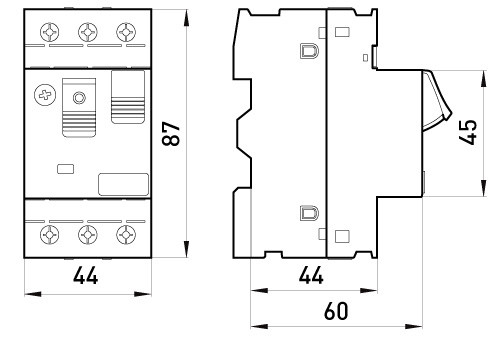 Автомат захисту двигуна E.Next e.mp.pro.23 17-23А (p004007) - фото №1