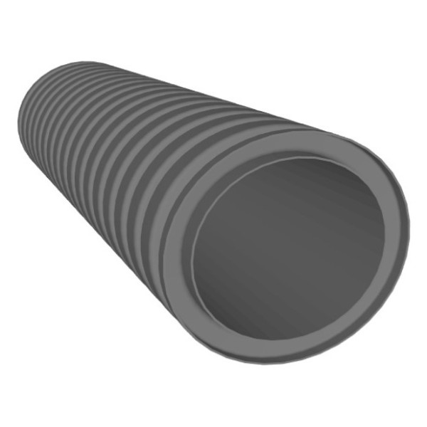 Гофрована труба Kopos Kopoflex KF 09090 90 чорного кольору - фото №1