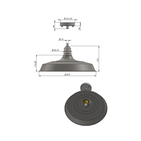 Люстра Pikart 32101-1 E27 1x60W IP20 - фото №1