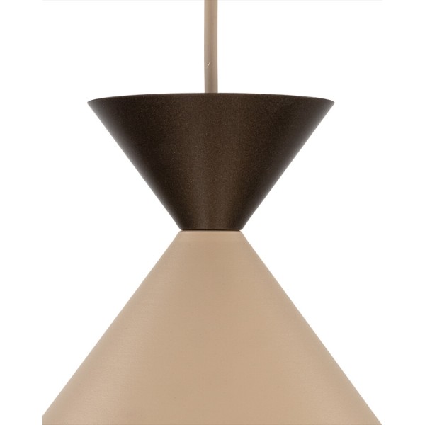 Подвесной светильник, люстра TK Lighting 11001 Matteo L E27 1x15W IP20 бежевый - фото №3