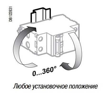 Вводный автомат Schneider Electric iC60N 3P 4A B - фото №3