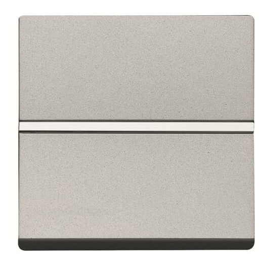Кнопочный выключатель ABB Zenit 2CLA220470N1301 N2204.7 PL 1НО (серебро)