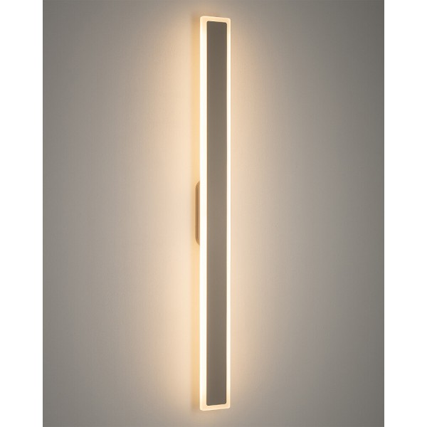 Светильник настенный уличный Nowodvorski 11554 Isla LED 1x22W 3000K 1200Lm IP54 песочный - фото №1