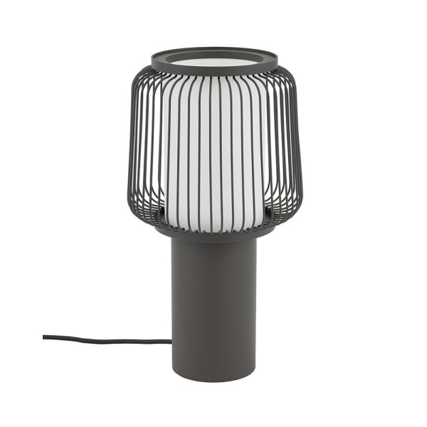 Настольная лампа Nowodvorski 12253 Nome E27 1x25W IP20 темно-серая