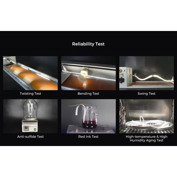 LED стрічка COLORS 192-24V-IP33 13W 1310Lm 3000K 5м (FD192-24V-10mm-WW) - фото №7