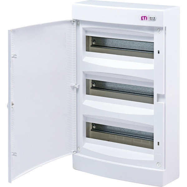 Зовнішній модульний щит ETI 001101009 ECT 36PO 36 М з білими дверцятами