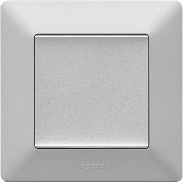 Рамка одноместная Legrand Valena Life алюминий - фото №2