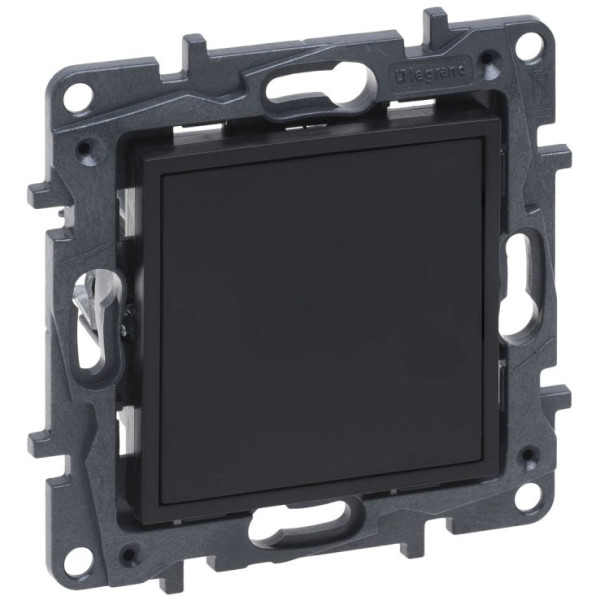 Заглушка Legrand Niloe Step черный (863500)