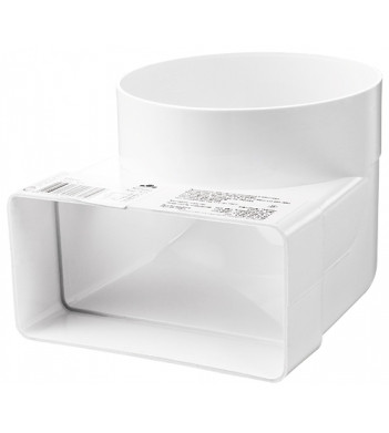 Колено Vents 60х204/D125