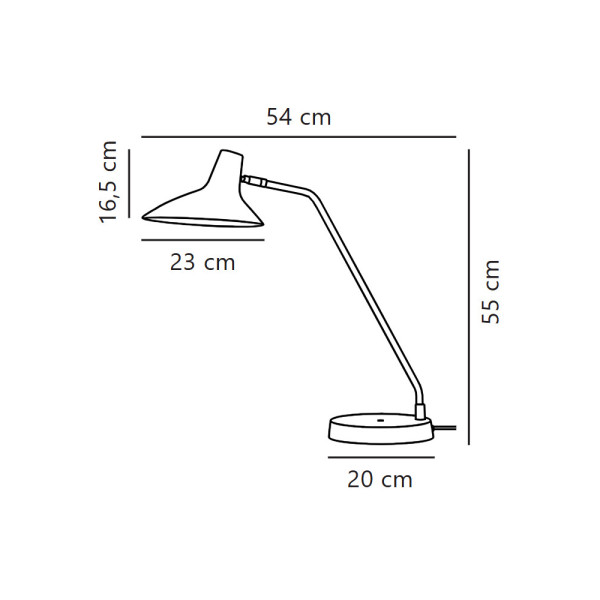 Настільна лампа Nordlux 2120565003 Darci E14 1x25W IP20 чорна - фото №4