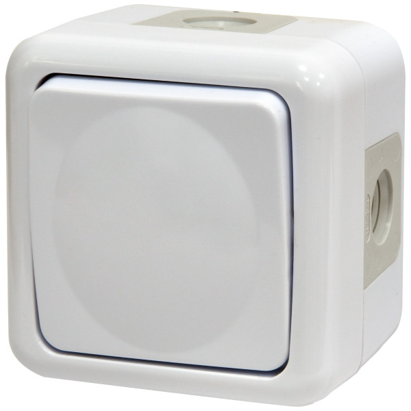 Выключатель "лестничный" 1-клавишный белый ETI PVE-3 (4481018)