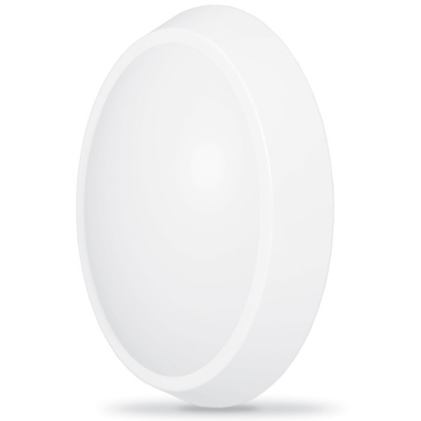 Сенсорний вологозахищений світильник Videx 12Вт 5000K IP65 (VL-BHO-125PW-S) білий