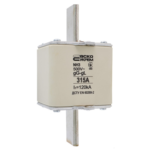Запобіжник Аско-Укрем NH3 315A gG (A0050010038) - фото №2