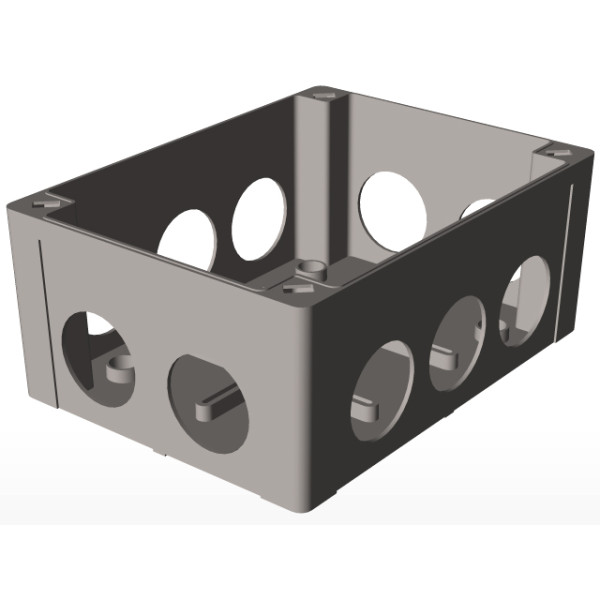 Коробка ответвительная DKC 54200 240х190х90мм с кабельными вводами IP55 - фото №5