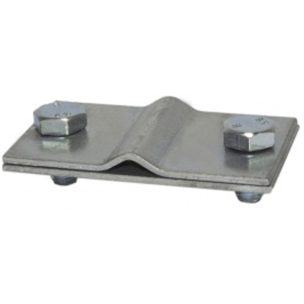 З'єднувач «прут/смуга» з двома болтами DKC NG3112ZC Ø8-10мм із оцинкованої сталі