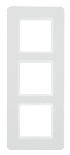 Трехместная рамка Berker Q.7 10136189 (полярная белизна)