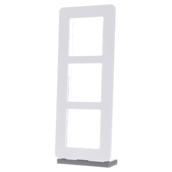 Трехместная рамка Berker Q.7 10136189 (полярная белизна) - фото №1