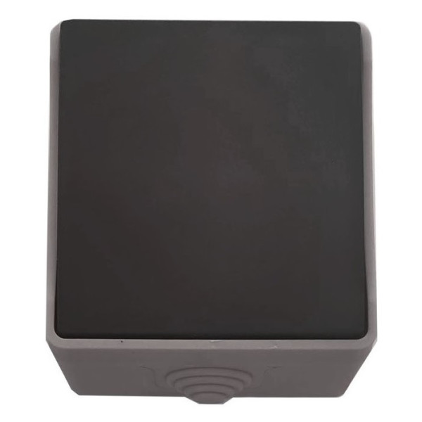 Накладний выключатель 1-клавишный TNSy SURFACE IP54 серый (TNSy5000167)