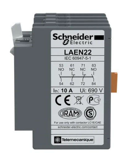 Допоміжний контакт Schneider Electric TeSys LAEN22 - фото №1
