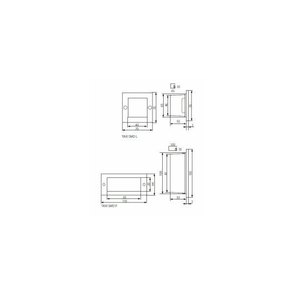 Вуличний світильник Kanlux 26461 Taxi smd l c/m-nw - фото №1