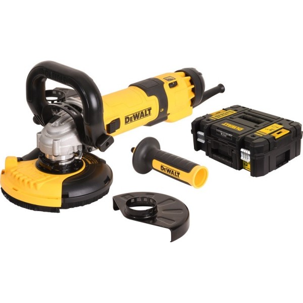 Угловая шлифмашина DeWALT DWE4257KT 1500Вт - фото №2