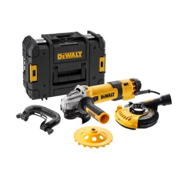 Угловая шлифмашина DeWALT DWE4257KT 1500Вт - фото №6
