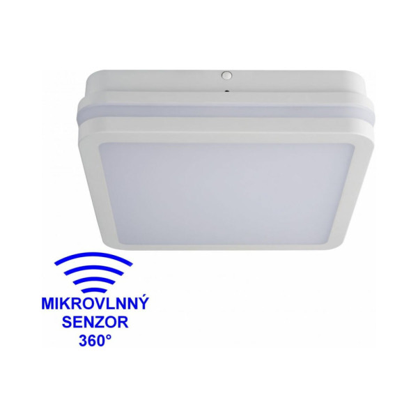 Вуличний світильник з датчиком руху Kanlux 32946 Beno 18W NW-L-SE-W