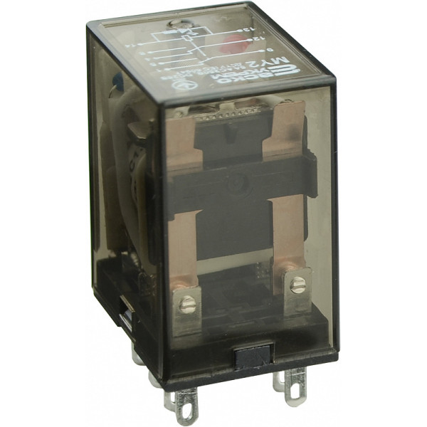 Проміжне реле Аско-Укрем МY2 DC 12В (A0090010023) - фото №1