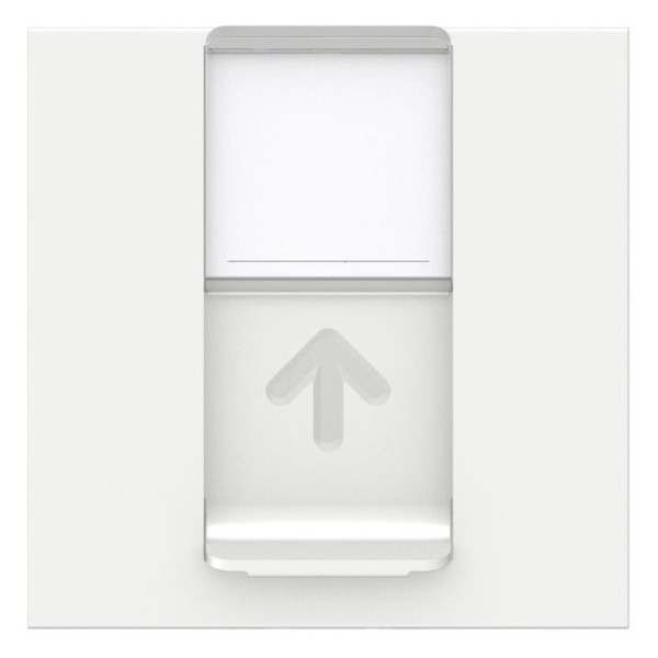 Одинарна комп'ютерна розетка Schneider Electric NU341718 RJ45 cat.6 STP із полем для напису 2М (біла) - фото №2