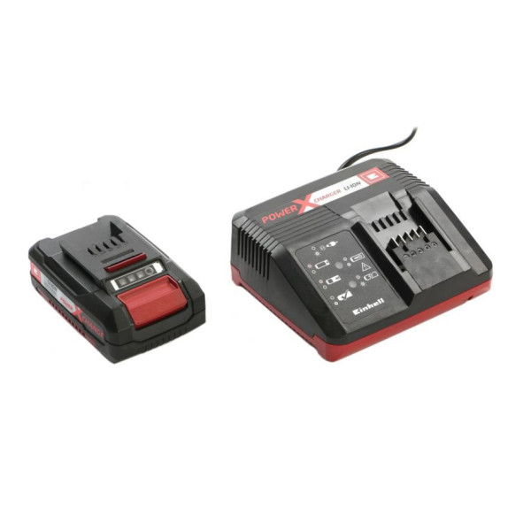 Набір з акумулятора та зарядного пристрою EINHELL 4512097 18В 2.5Ач PXC Starter Kit - фото №1