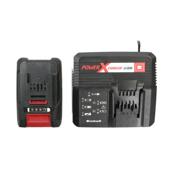 Набір з акумулятора та зарядного пристрою EINHELL 4512097 18В 2.5Ач PXC Starter Kit - фото №2